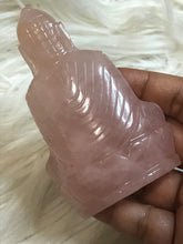 Rose quartz Buddha 3.8 inch Statue 4