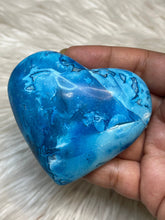 Large Blue Aura Agate With Druzies 5